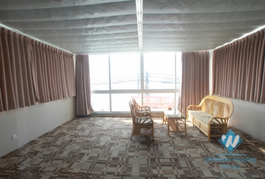Nice apartment with large balcony and lake view for rent in Xuan Dieu Street, Tay Ho, Ha Noi